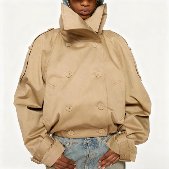 Acne Studios Jackets & Blazers - Acne Studios Cotton twill jacket for women size M